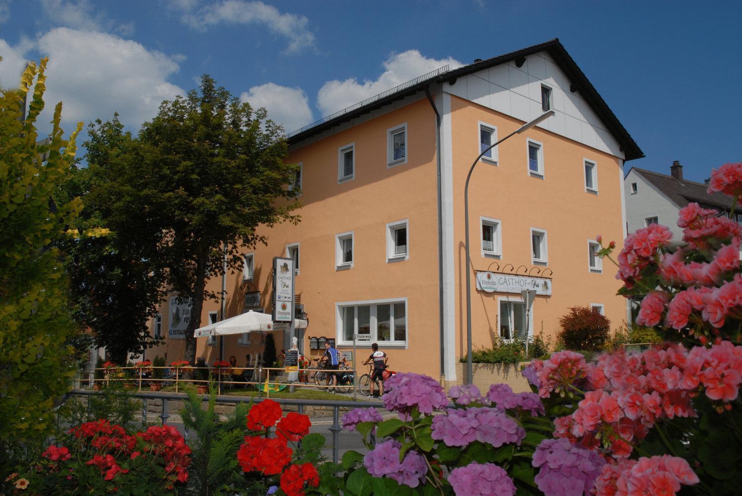 Gasthof Zur Post Hotel Und Parkplatz فوهنشتراوس المظهر الخارجي الصورة